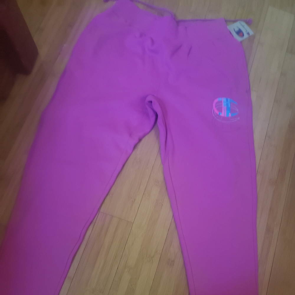 NWT Pink Champion Reverse Weave Joggers